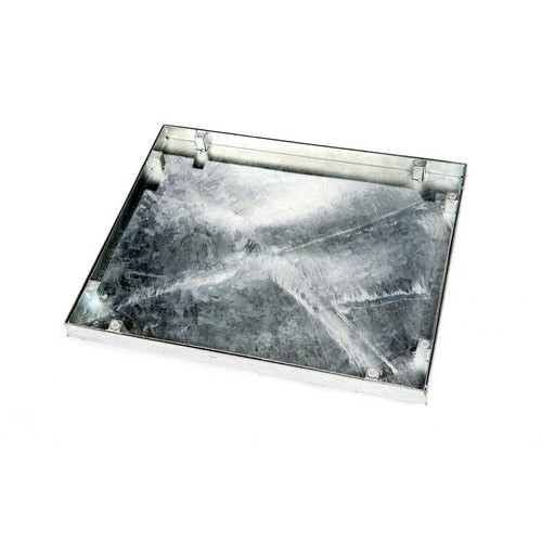 Clark Drain Galvanised Steel Recessed Double Sealed Manhole Cover and Frame - 5 Tonne