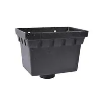 Saint Gobain Classical Cast Iron Downpipe Rainwater Castellated Hopper Head