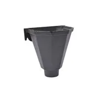 Saint Gobain Classical Cast Iron Downpipe Flat Hopper Head