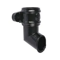 Saint Gobain Classical Plus Cast Iron Downpipe Eared Shoe