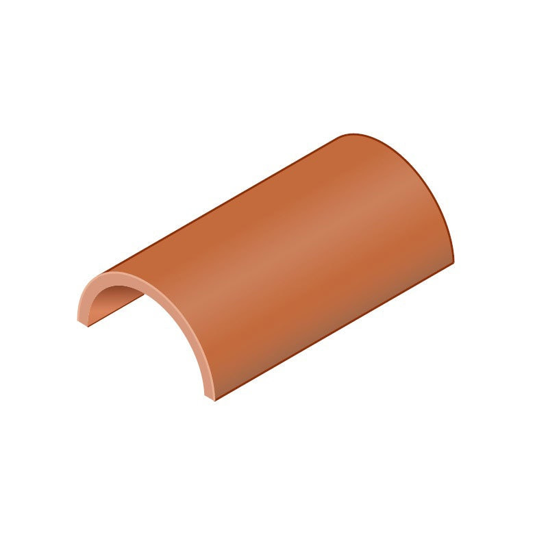 Sandtoft Half Round Duracoat Ridge Roof Tile