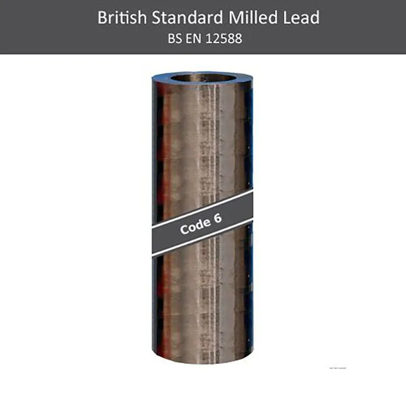 Calder Lead Code 6 Roofing Lead Flashing Roll - 850mm x 6m | Roofing ...