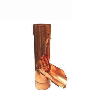 Metal Gutta Copper Round Downpipe Rainwater Diverter