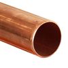 Metal Gutta Copper Round 80mm Downpipe - 2.4m