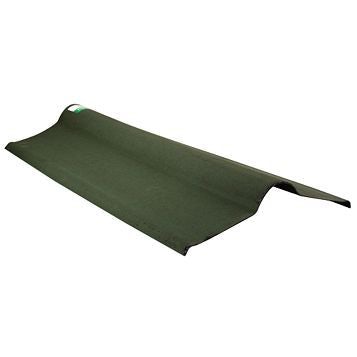 Coroline Green Bitumen Ridge Roof Sheet - 1000mm x 200mm (875mm Cover)