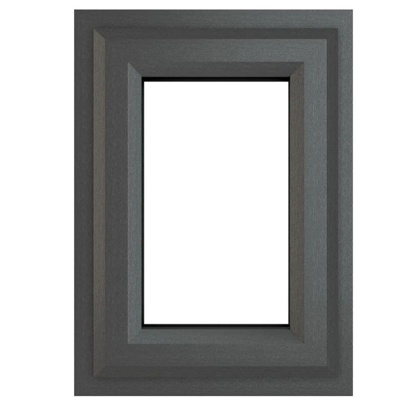 Window Clear Opening Crystal Top Opening Grey uPVC Casement Clear Double Glazed Window ...