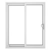 Crystal uPVC White Sliding Patio Doorset Right to Left with Clear Glazing 