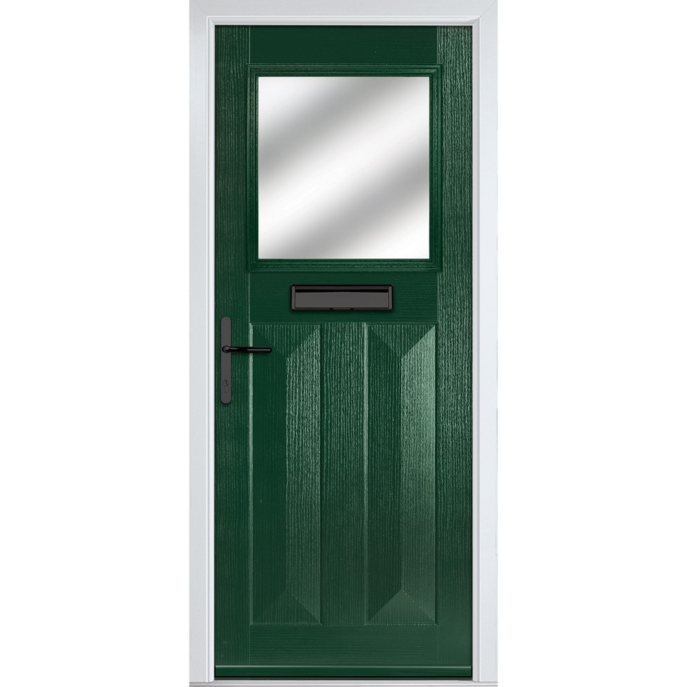 crystal_eaton_3_panel_green_fully_finished_clear_glass_1_light_right_hand_external_door