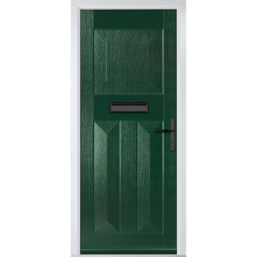 crystal_eaton_3_panel_green_fully_finished_left_hand_external_door
