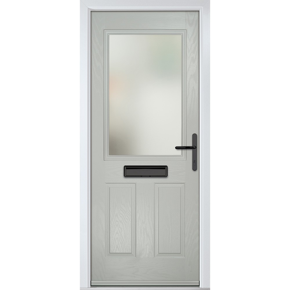 crystal_lytham_3_panel_agate_grey_fully_finished_clear_glass_1_light_left_hand_external_door