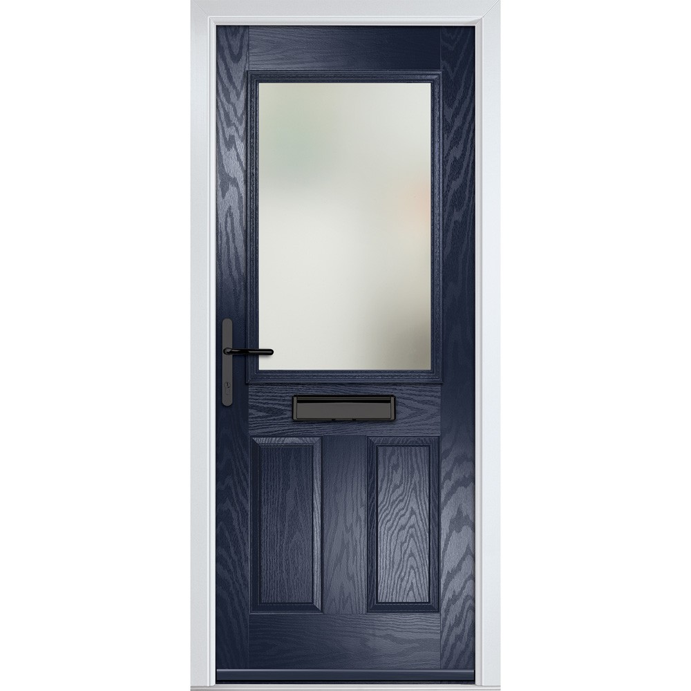 crystal_lytham_3_panel_blue_fully_finished_clear_glass_1_light_right_hand_external_door