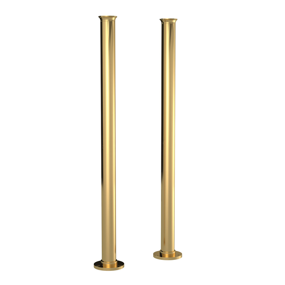Hudson Reed Brushed Brass Traditional Standpipes