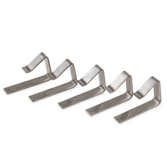 Hambleside Danelaw DVC Stainless Steel Valley Clips - Pack of 100 ...