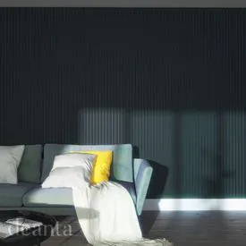 Deanta Immerse Midnight Blue Acoustic Wall Panel - 2400mm x 600mm x 21mm