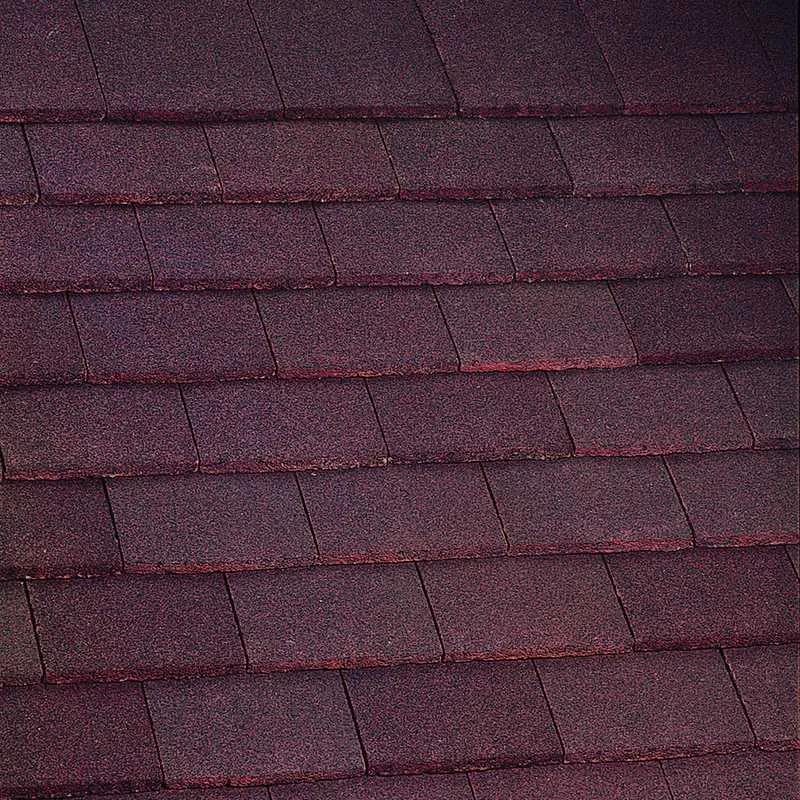 Red Half Round Ridging Marley Concrete Half Round Baby Ridge - Dark Red | Roofing Superstore®