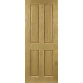 Deanta Bury Fully Finished Oak Internal FD30 Fire Door