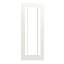 Deanta Ely Cottage White Primed Fully Glazed Internal Door