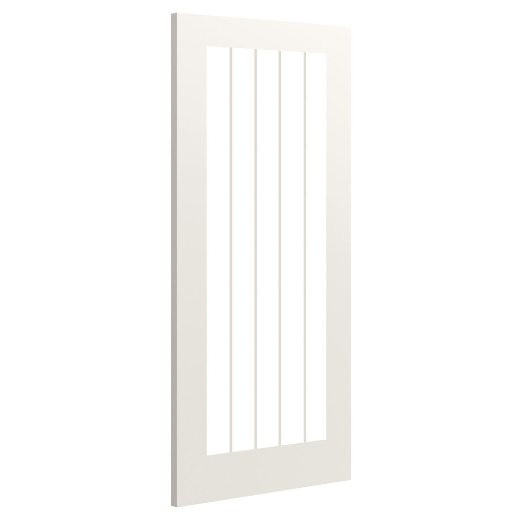 Deanta Ely Cottage Primed White Full Glazed Internal Door 3