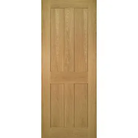 Deanta Eton Unfinished Oak Internal FD30 Fire Door