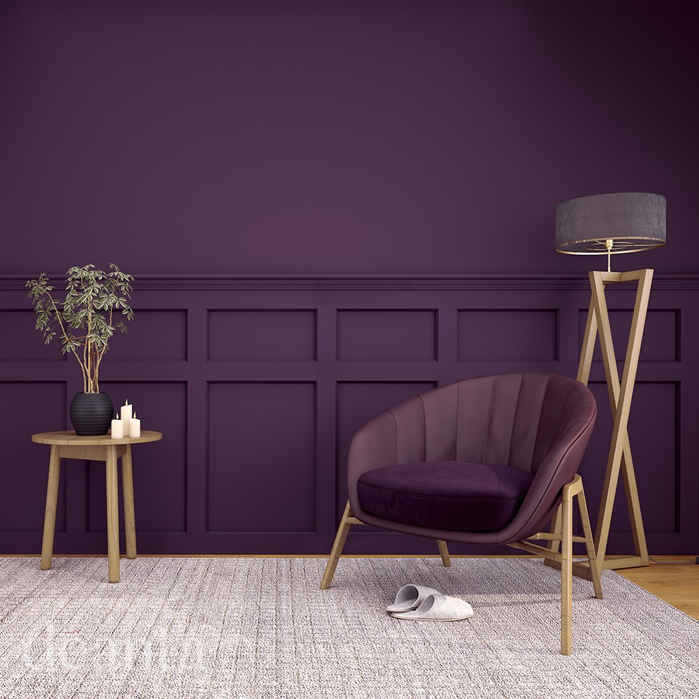 Deanta Hampton White Primed Wall Panelling - 2400mm Pack