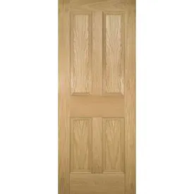 Deanta Kingston Unfinished Oak Internal FD30 Fire Door