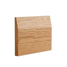 Deanta Oak Pre-Finished Half Splayed Skirting Boards 3.6m - Pack of 4