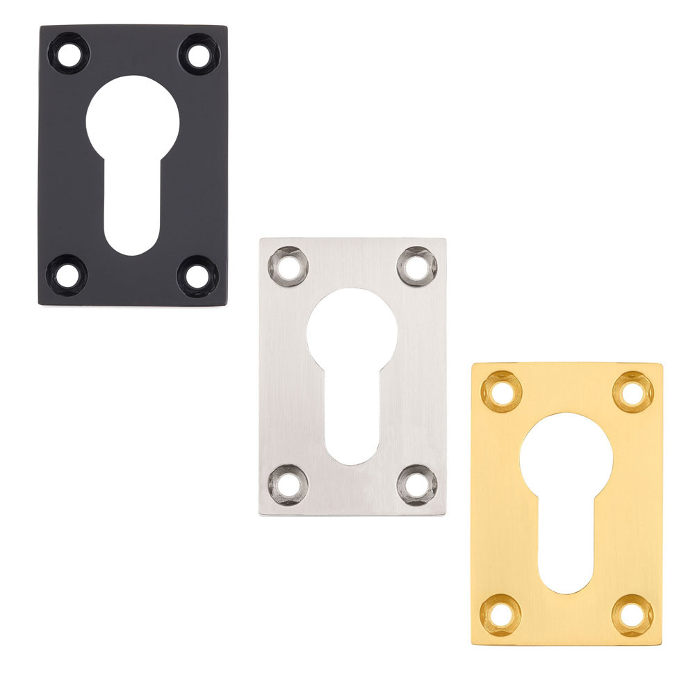Deanta Rectangular Escutcheon - Pack of 2