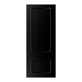 Deanta Sandringham Shaker Fully Finished Black FD30 Internal Fire Door