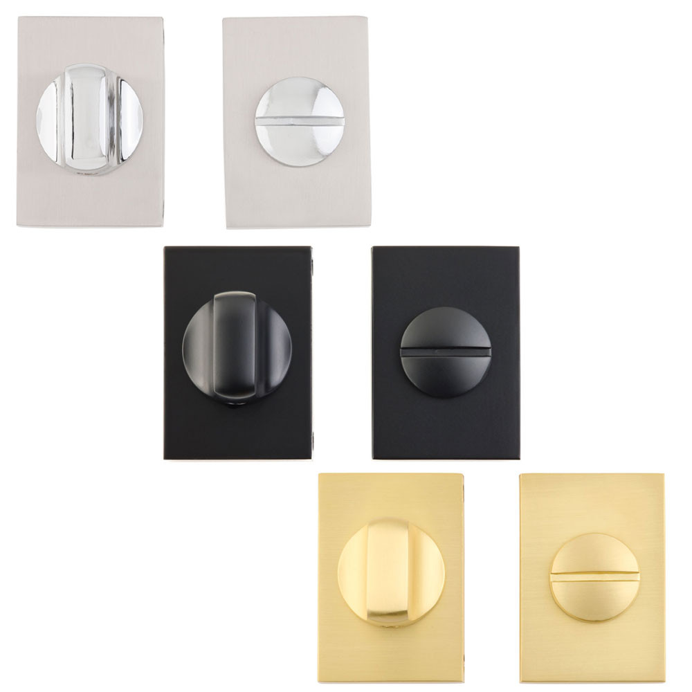 Deanta Slim Rectangle Thumbturn Lock