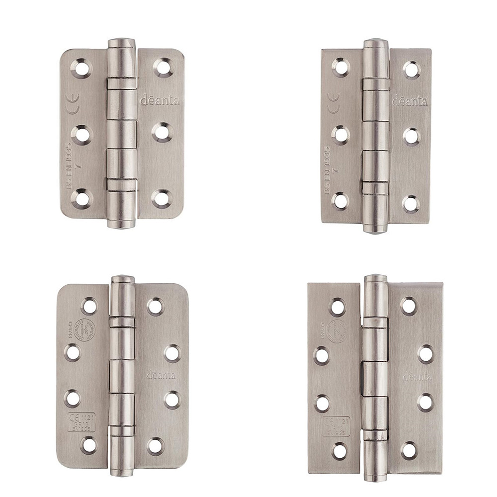 Deanta Steel Hinge Pair