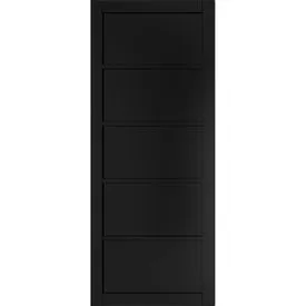 Deanta Shoreditch Urban Industrial Fully Finished Black Internal Door