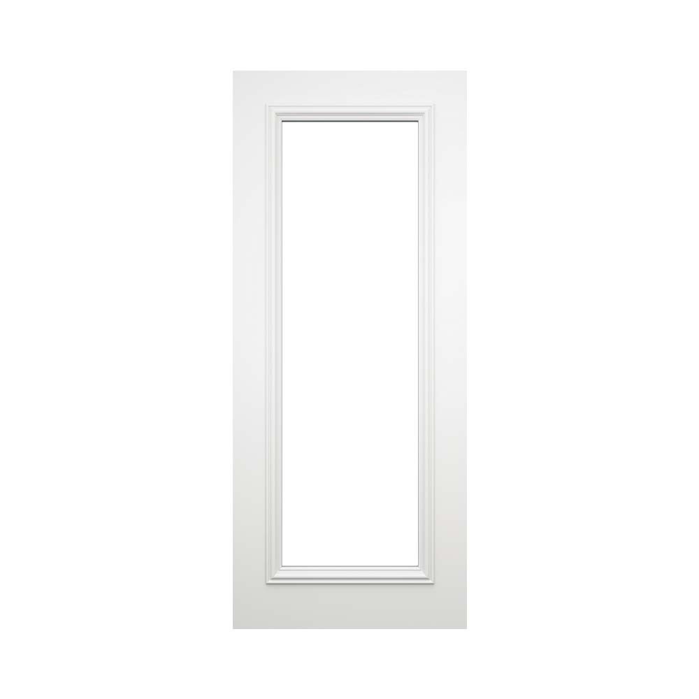 Deanta Blenheim 1 Panel White Primed 1 Light Clear Glass Internal Door