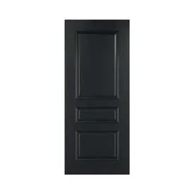 Deanta Windsor 3 Panel Black Fully Finished Internal FD30 Fire Door