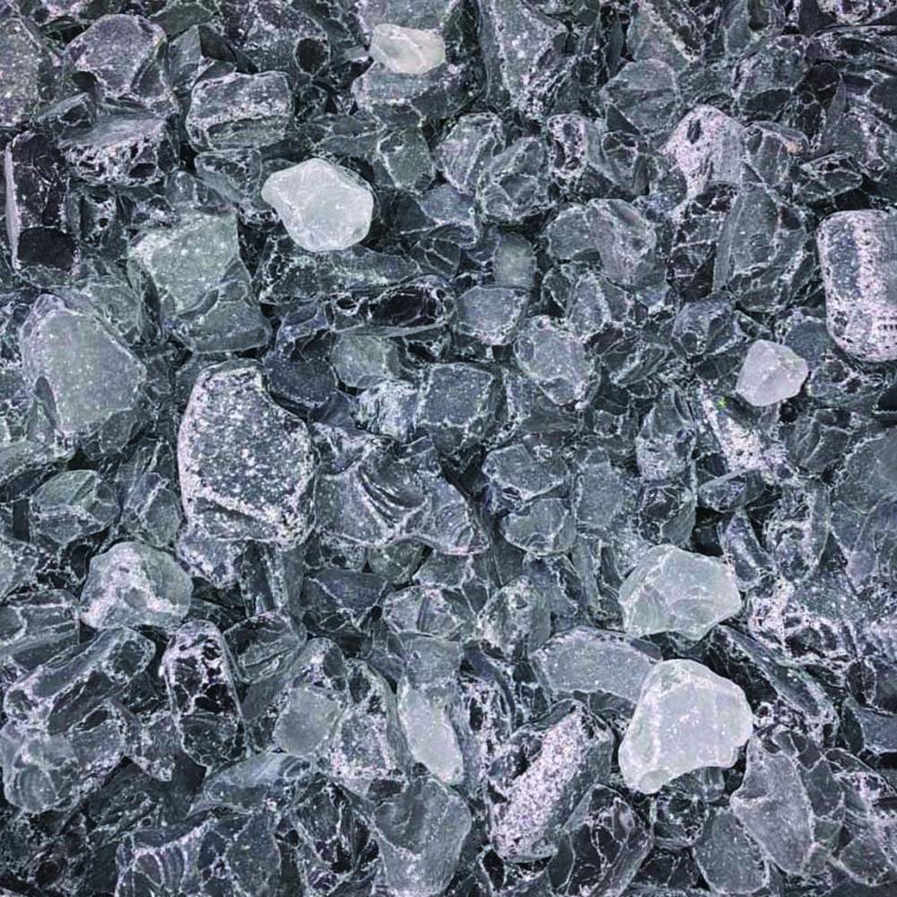 Deco-Pak Eco Stone 80Mm Glasglo Cobbles - 750Kg Bulk Bag Recycled Materials