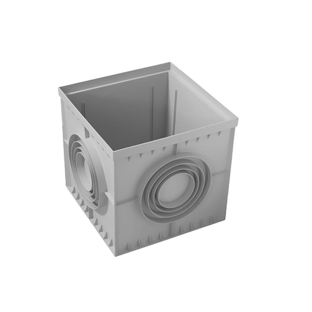 DekDrain Catch Pit Chamber (300mm x 300mm) - Grey