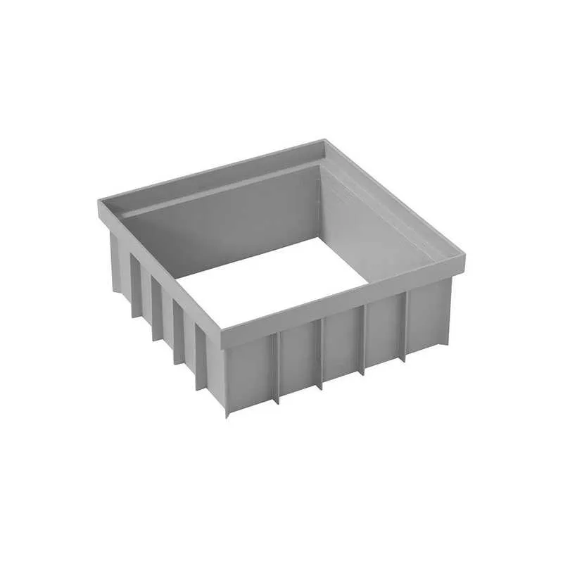 Concrete Drain Riser DekDrain Catch Pit Riser (300mm x 300mm) - Grey | Drainage Superstore®