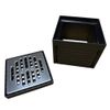 DekDrain Vela Slot Inspection Hatch with Plastic and Metal Grating - 116mm x 116mm x 87mm