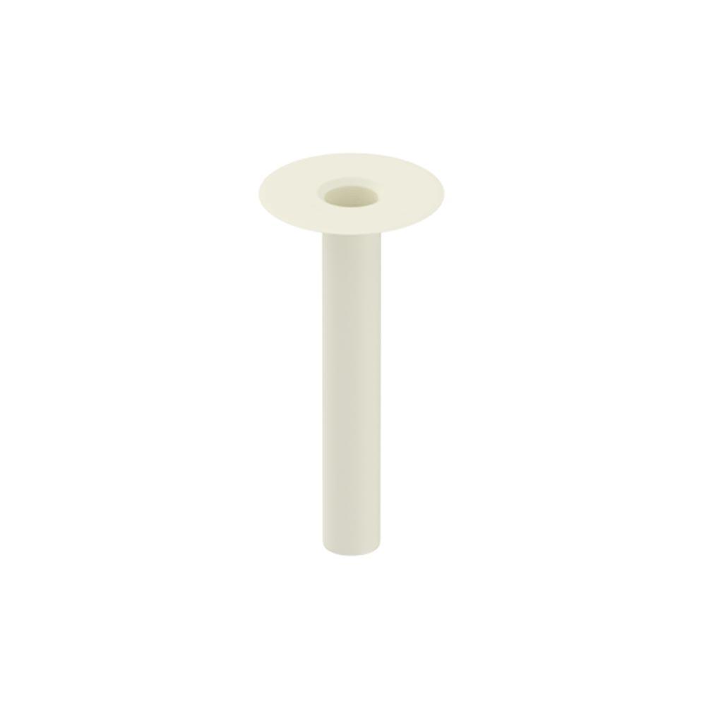 DEKS Flat Roof Round 100mm Industrial Roof Drain Outlet - White PVC ...