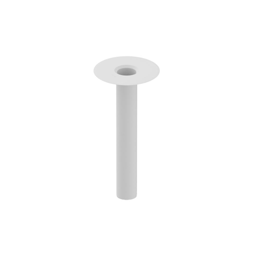 DEKS Flat Roof Round 100mm Industrial Roof Drain Outlet - White TPO ...