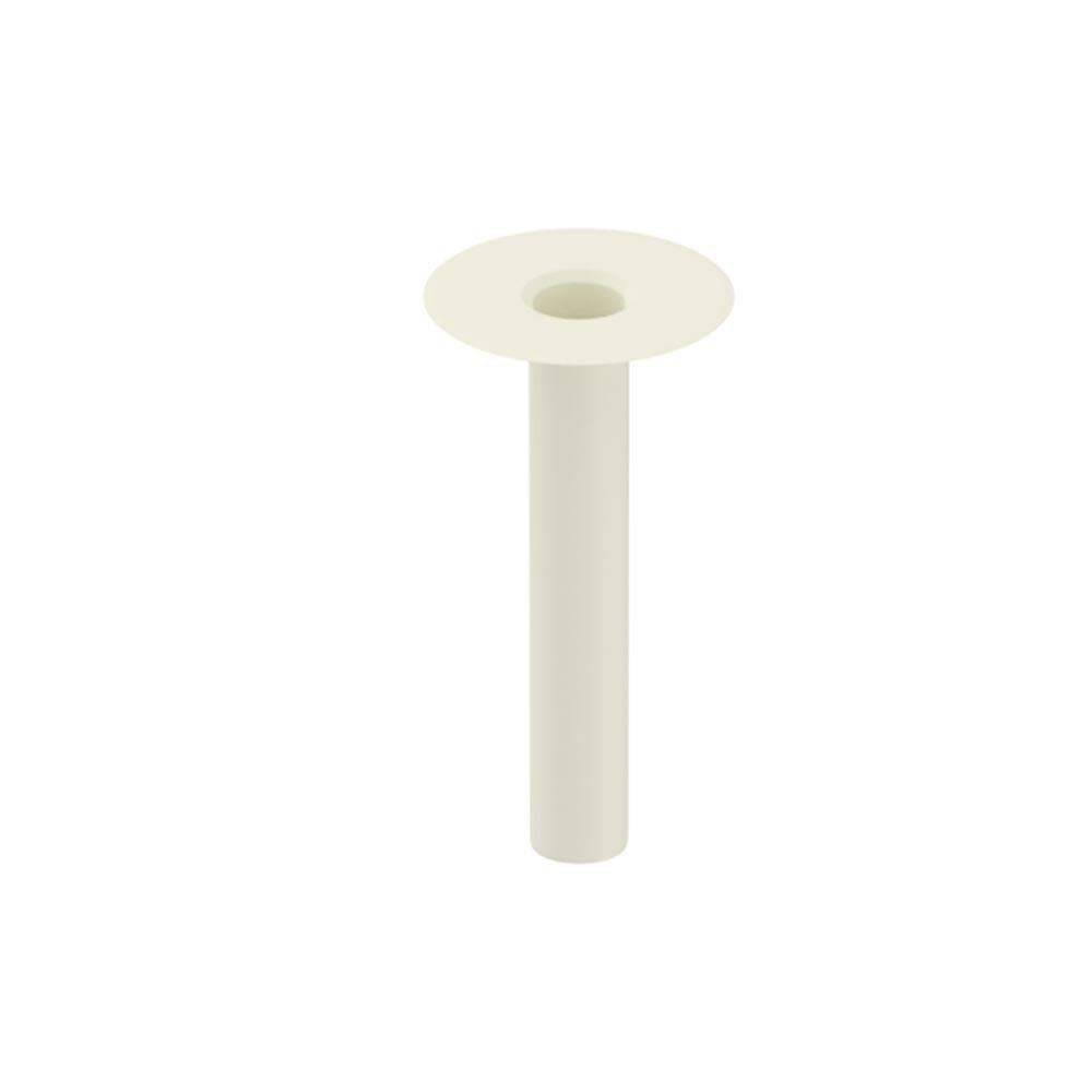 Deks White Flat Roof Round 110Mm Industrial Roof Drain Outlet - Pvc