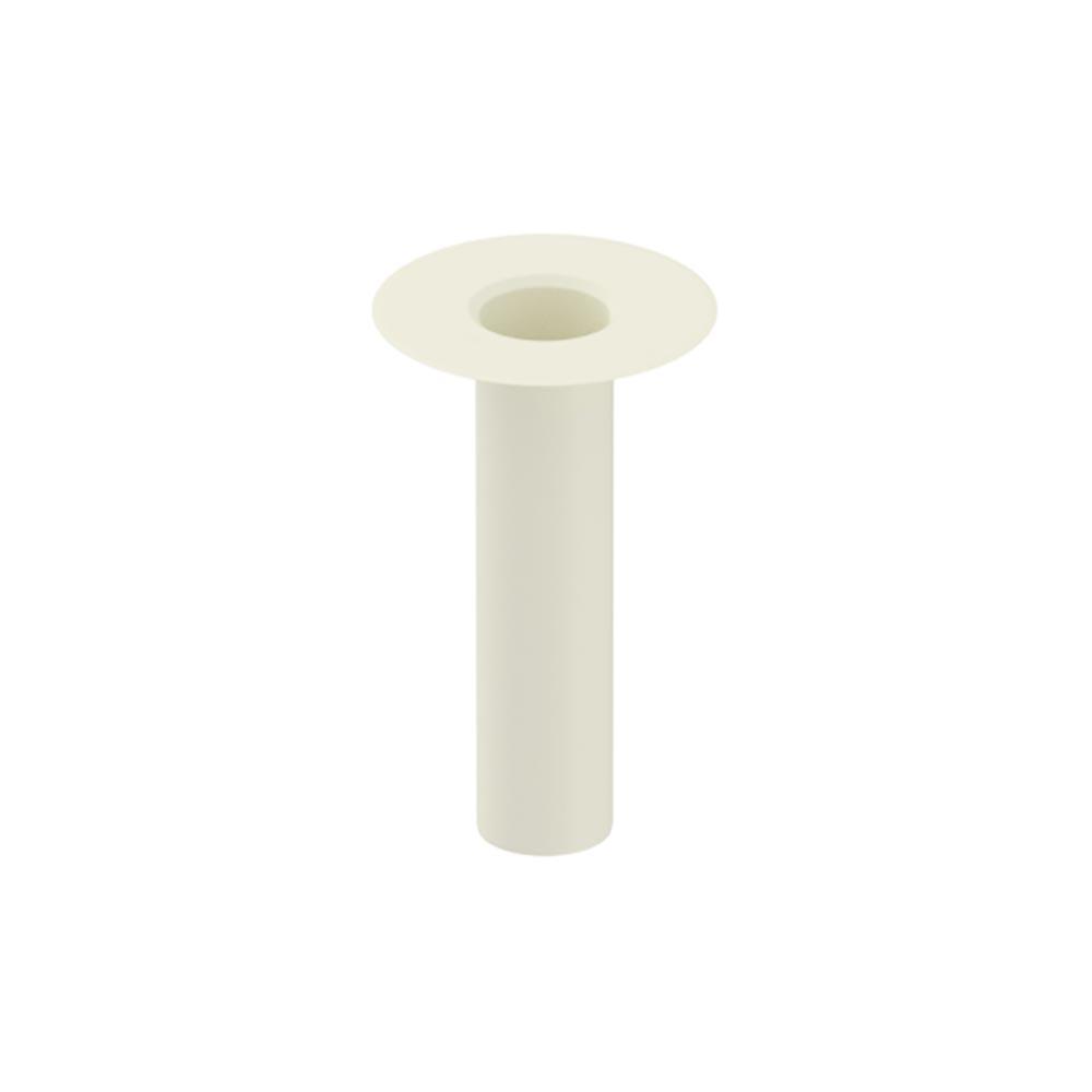 DEKS Flat Roof Round 160mm Industrial Roof Drain Outlet - White PVC ...