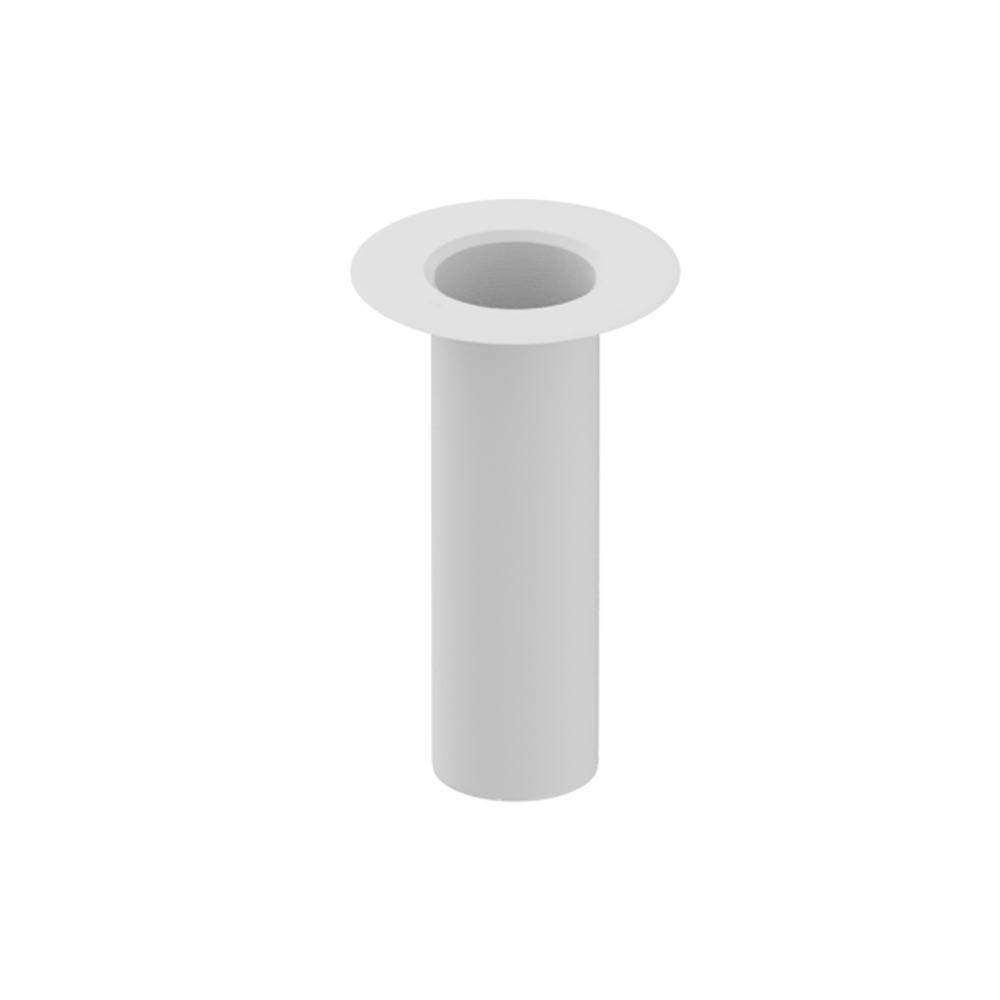 Deks White Flat Roof Round 200Mm Industrial Roof Drain Outlet - Tpo