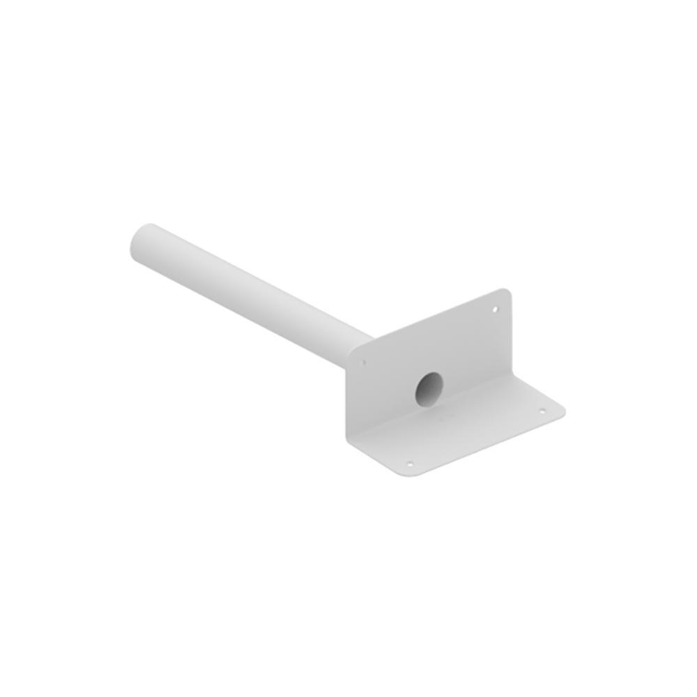 DEKS Flat Roof Round Horizontal Parapet Drain - White TPO