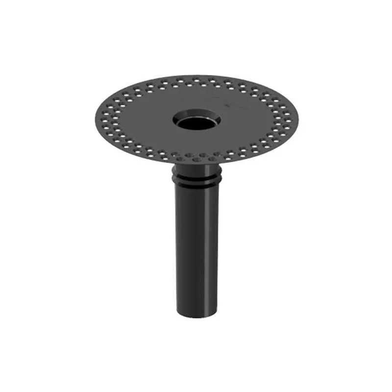 Deks Rf801g DEKS Flat Roof Round 60mm Roof Drain Outlet - Black TPE | Drainage ...