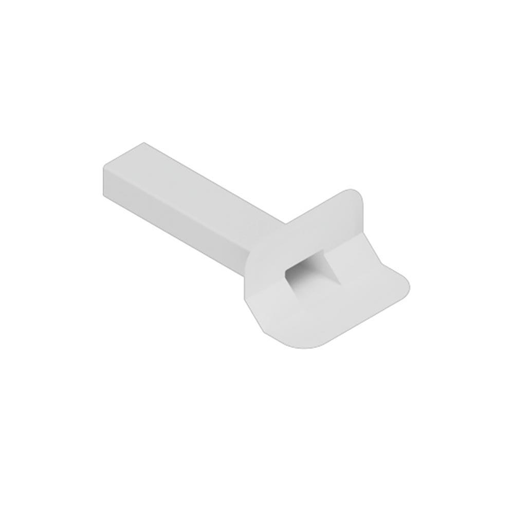 DEKS Flat Roof Square Horizontal Parapet Drain - White TPO
