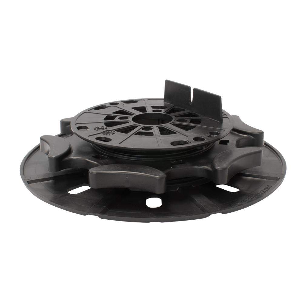 Deks Black Landscaping Adjustable Decking Pedestal In - 18Mm To 36Mm Polypropylene