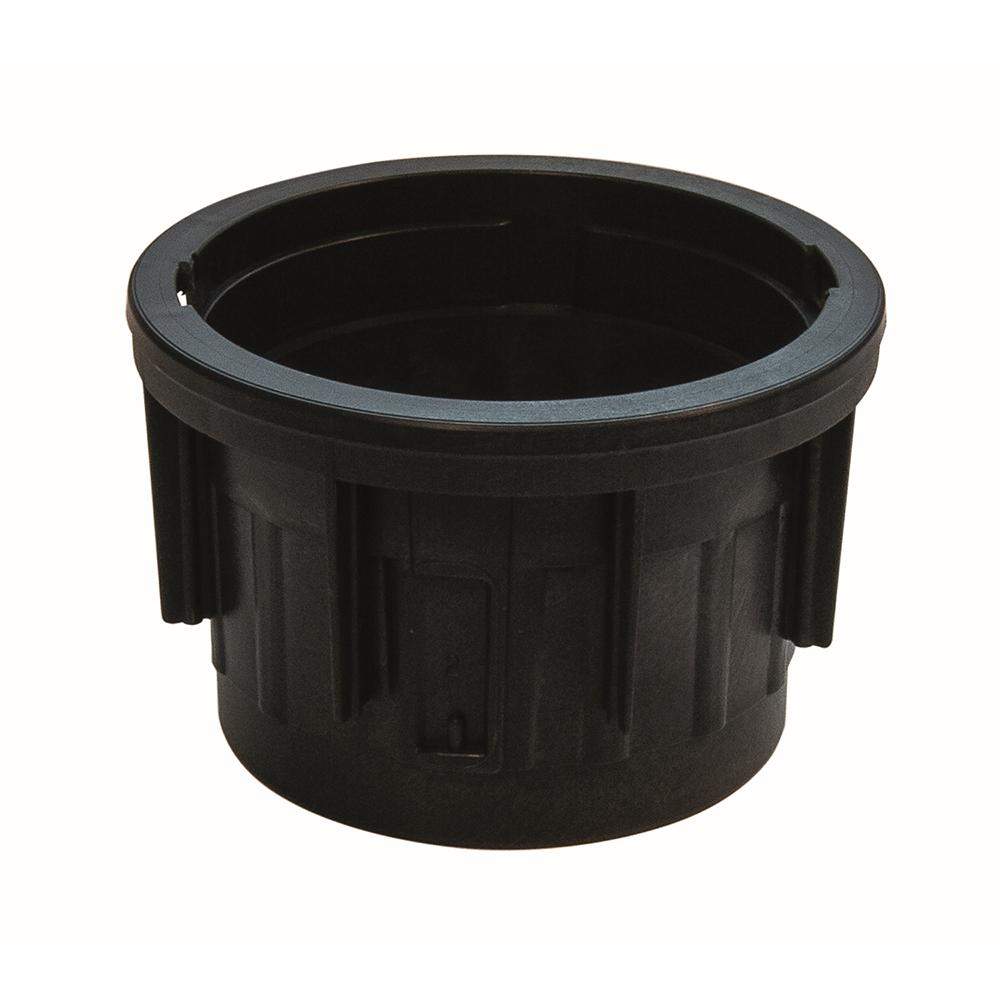 Deks Black Landscaping Adjustable Pedestal Extension In - 50Mm Polypropylene