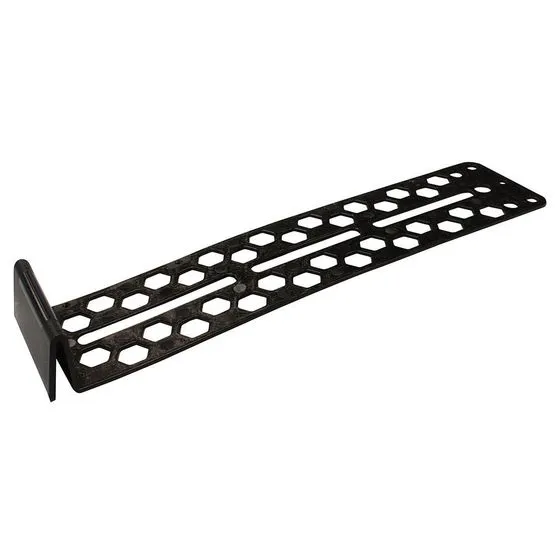 Tile Rod Support DEKS Landscaping Adjustable Pedestal Tile Support Bracket - Black ...