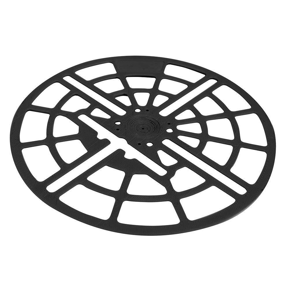 Deks Black Landscaping Flat Roof Shim For Paving Support Pads - 1Mm Rubber