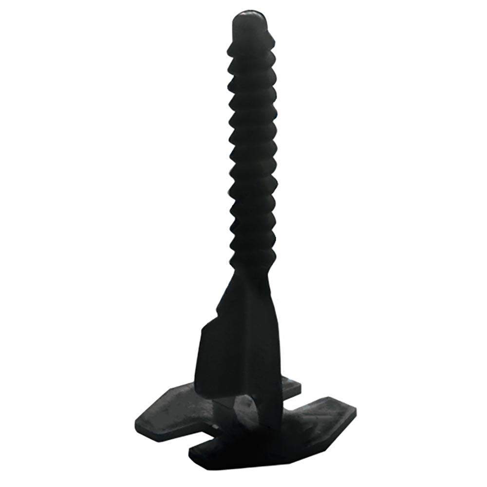 Deks Black Landscaping Speed Level 1Mm Linear Tile Spacer Screws - Pack Of 100 Plastic
